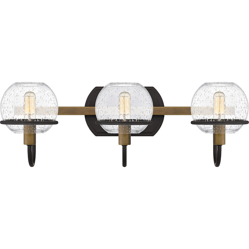 Quoizel Phoenix 3 Light Bath Vanity, Western Bronze