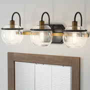 Quoizel Phoenix 3 Light Bath Vanity, Western Bronze