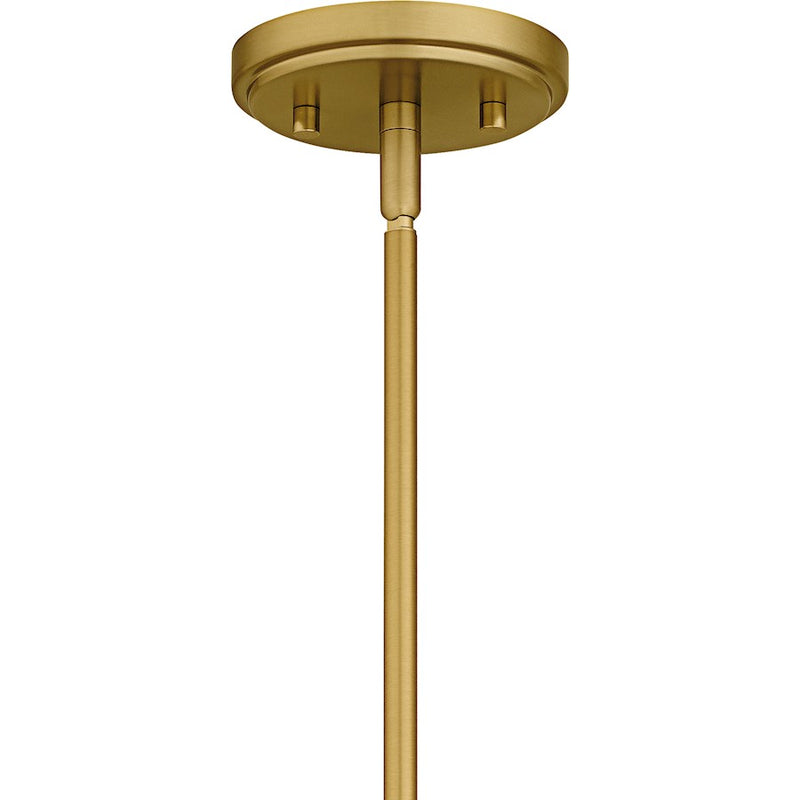 Quoizel Penley 5Light Chandelier, Brushed Gold/Metal