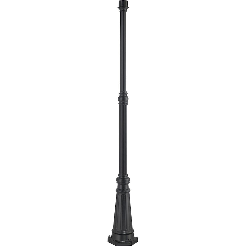 Quoizel Outdoor Post Mount in Mystic Black