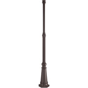 Quoizel Outdoor Post Mount in Medici Bronze