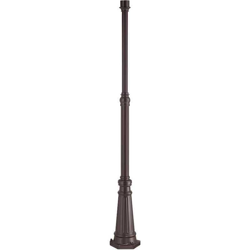 Quoizel Outdoor Post Mount in Medici Bronze