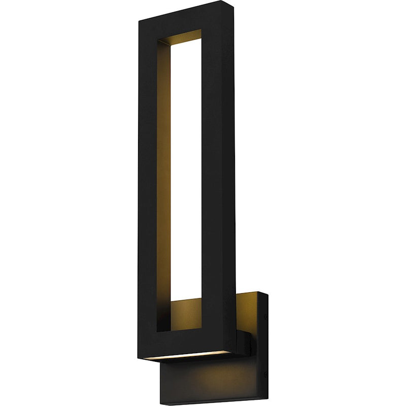 Quoizel Pompeii 24" Outdoor Lantern, Earth Black