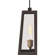 Quoizel Poplar Point 1 Light 12" Outdoor Wall Lantern, Old Bronze