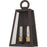 Quoizel Poplar Point 2 Light Outdoor Wall Lantern, Old Bronze