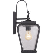 Quoizel Province 1 Light Outdoor Wall Sconce in Mystic Black