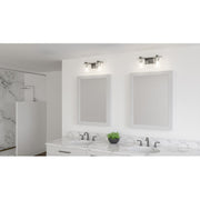 Quoizel Perry 2 Light Bath Vanity, Antique Nickel