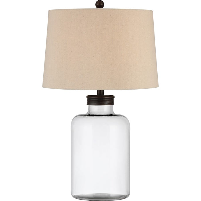 Quoizel 1 Light Portable Lamp, Oil Rubbed Bronze