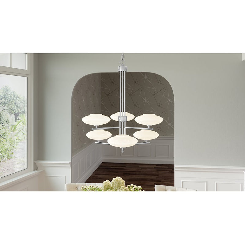 Quoizel Chenal 6 Light Chandelier