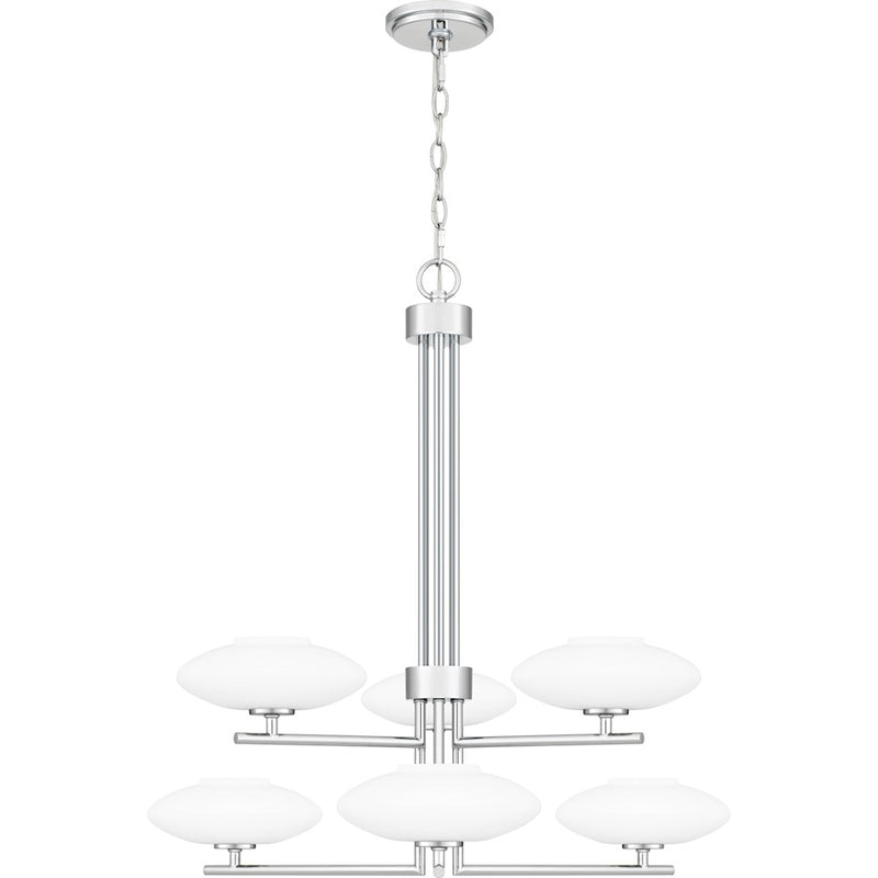 Quoizel Chenal 6 Light Chandelier