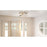 Quoizel Beck 2 Light Flush Mount, Clear