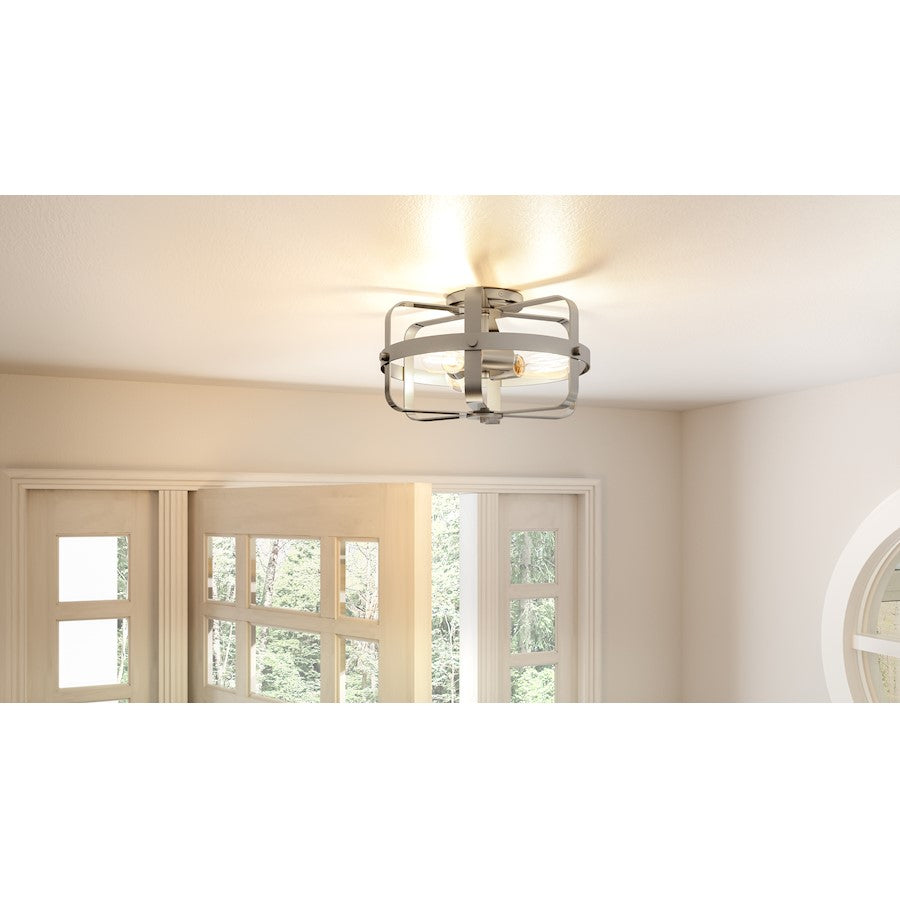 Quoizel Manzel 3 Light Flush Mount