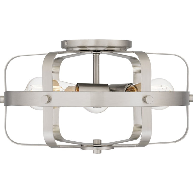 Quoizel Manzel 3 Light Flush Mount