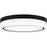 Quoizel Gasper Light Flush Mount, Matte Black/Alabaster Glass - QFL6778MBK