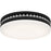 Quoizel Carey Light Flush Mount, Matte Black/Opal Etched Glass