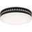 Quoizel Carey Light Flush Mount, Matte Black/Opal Etched Glass