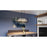 Quoizel Telfair 8 Light Island Light, Matte Black