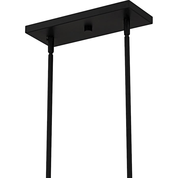 Quoizel Rainier 5Lt Island Light, Black/Multitextured Art