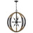 Quoizel Babaton 10 Light Pendant, Old Black