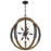 Quoizel Babaton 10 Light Pendant, Old Black