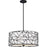 Quoizel Oversized Pendant 4 Light Pendant, Matte Black
