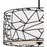 Quoizel Oversized Pendant 4 Light Pendant, Matte Black