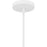 Quoizel Keagan 1 Light Pendant, Matte White/Metal