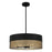 Quoizel Alani 4 Light Pendant, Matte Black/Metal - QP6740MBK