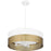 Quoizel Alani 4 Light Pendant, Matte White/Metal