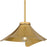 Quoizel Wisp 1 Light Pendant, Light Gold/Metal