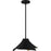 Quoizel Wisp 1 Light Pendant, Matte Black/Metal