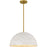 Quoizel Portia 3Light Pendant, Brushed Gold/Metal - QP6768BRG