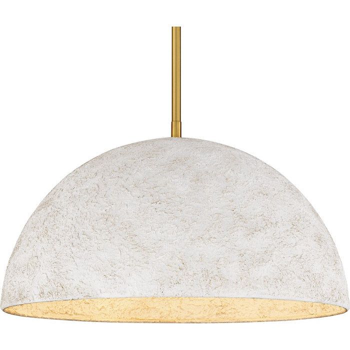 Quoizel Portia 3Light Pendant, Brushed Gold/Metal