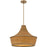 Quoizel Solebay 3Light Pendant, Bronze Gold/Rattan - QP6770BGD