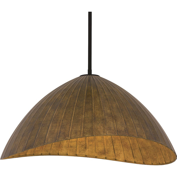 Quoizel Ariel 4Light Pendant, Matte Black/Metal