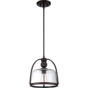 Quoizel 1 Light Quoizel Piccolo Mini Pendant in Western Bronze