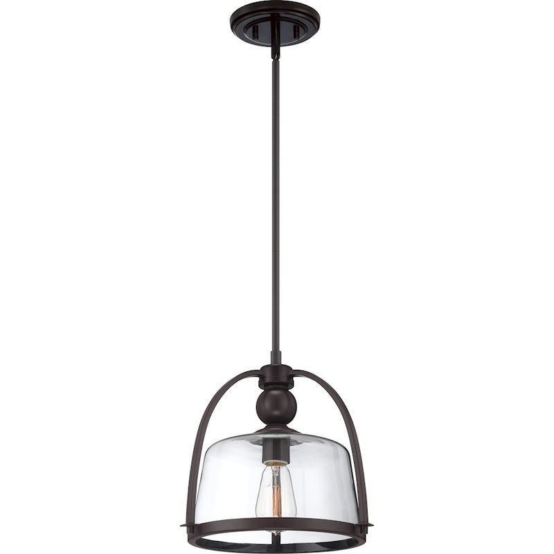 Quoizel 1 Light Quoizel Piccolo Mini Pendant in Western Bronze