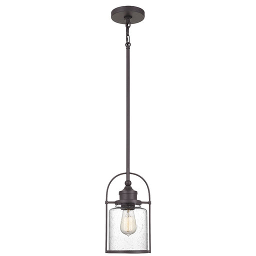Quoizel Payson 1 Light 6" Mini Pendant, Western Bronze