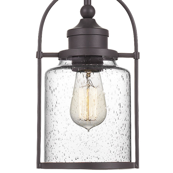 Quoizel Payson 1 Light 6" Mini Pendant, Western Bronze