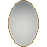 Quoizel Monarch Mirror, Large, gold