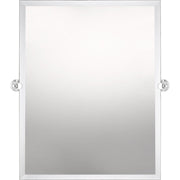 Quoizel 28" x 22" Reflections Mirror, Polished Chrome