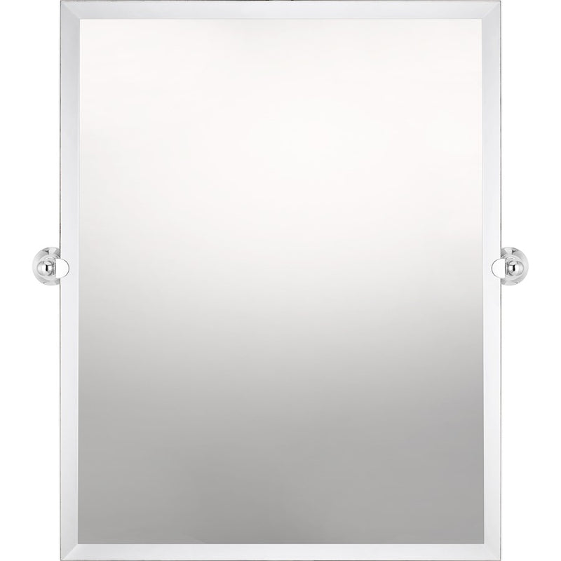 Quoizel 28" x 22" Reflections Mirror, Polished Chrome