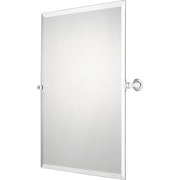 Quoizel 28" x 22" Reflections Mirror, Polished Chrome