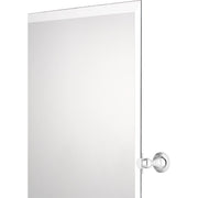Quoizel 28" x 22" Reflections Mirror, Polished Chrome