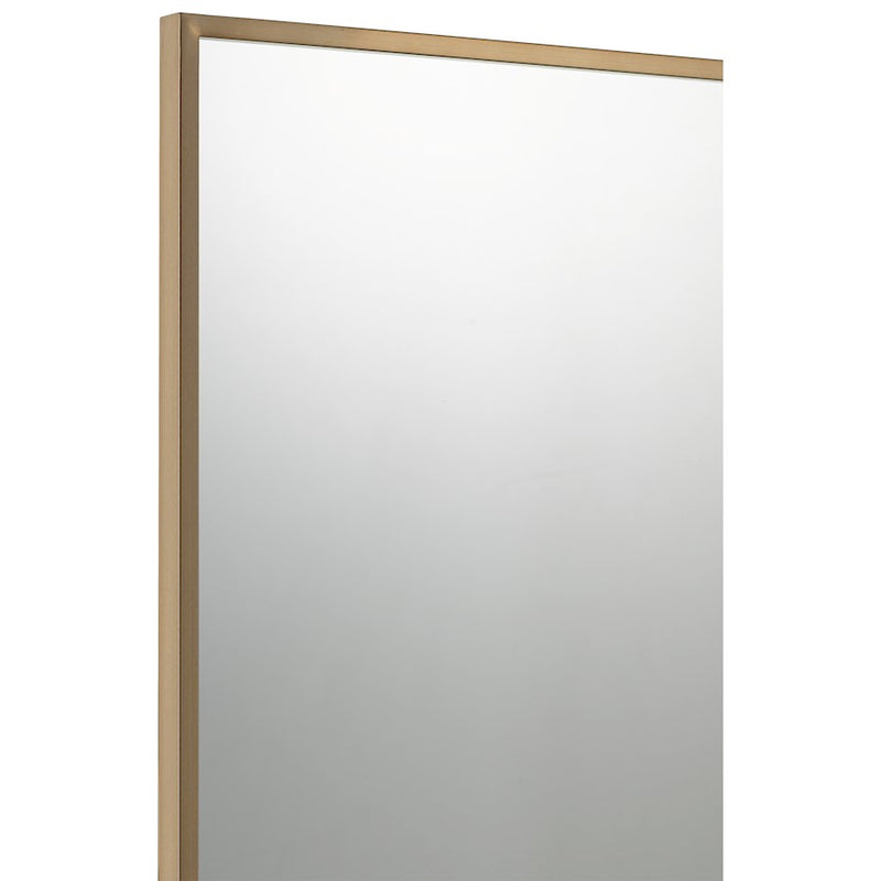 Quoizel 36"x24" Reflections Mirror, Antique Brass