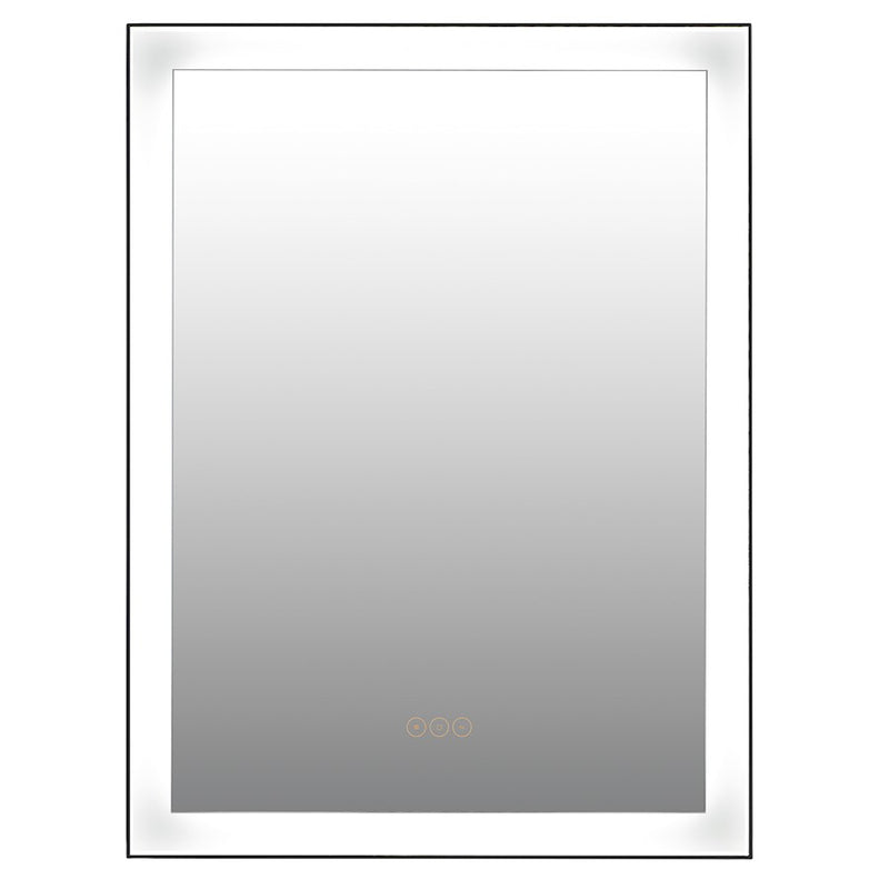 Quoizel Greer Mirror LED Light, Earth Black