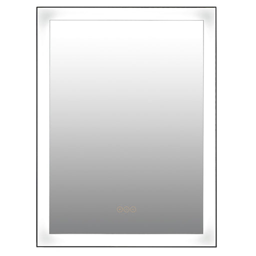 Quoizel Greer Mirror LED Light, Earth Black