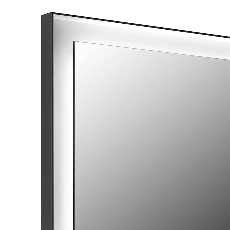 Quoizel Greer Mirror LED Light, Earth Black
