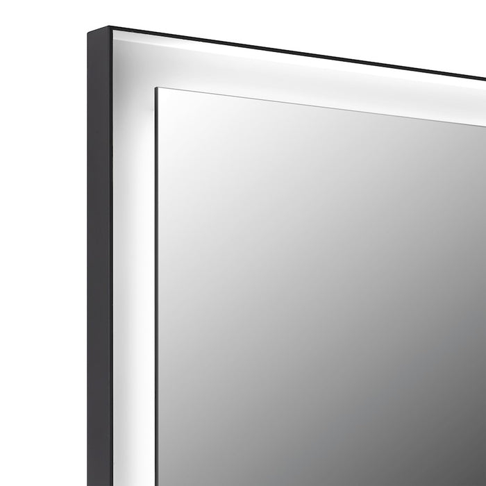 Quoizel Greer Mirror LED Light, Earth Black