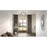 Quoizel 4 Light Semi-Flush Mount, Matte Black